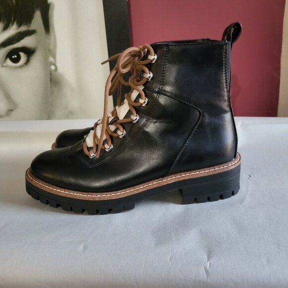 NWT A New Day Leighton Hiking Combat Ankle Biker Boot Size 9 - Picture 2 of 8
